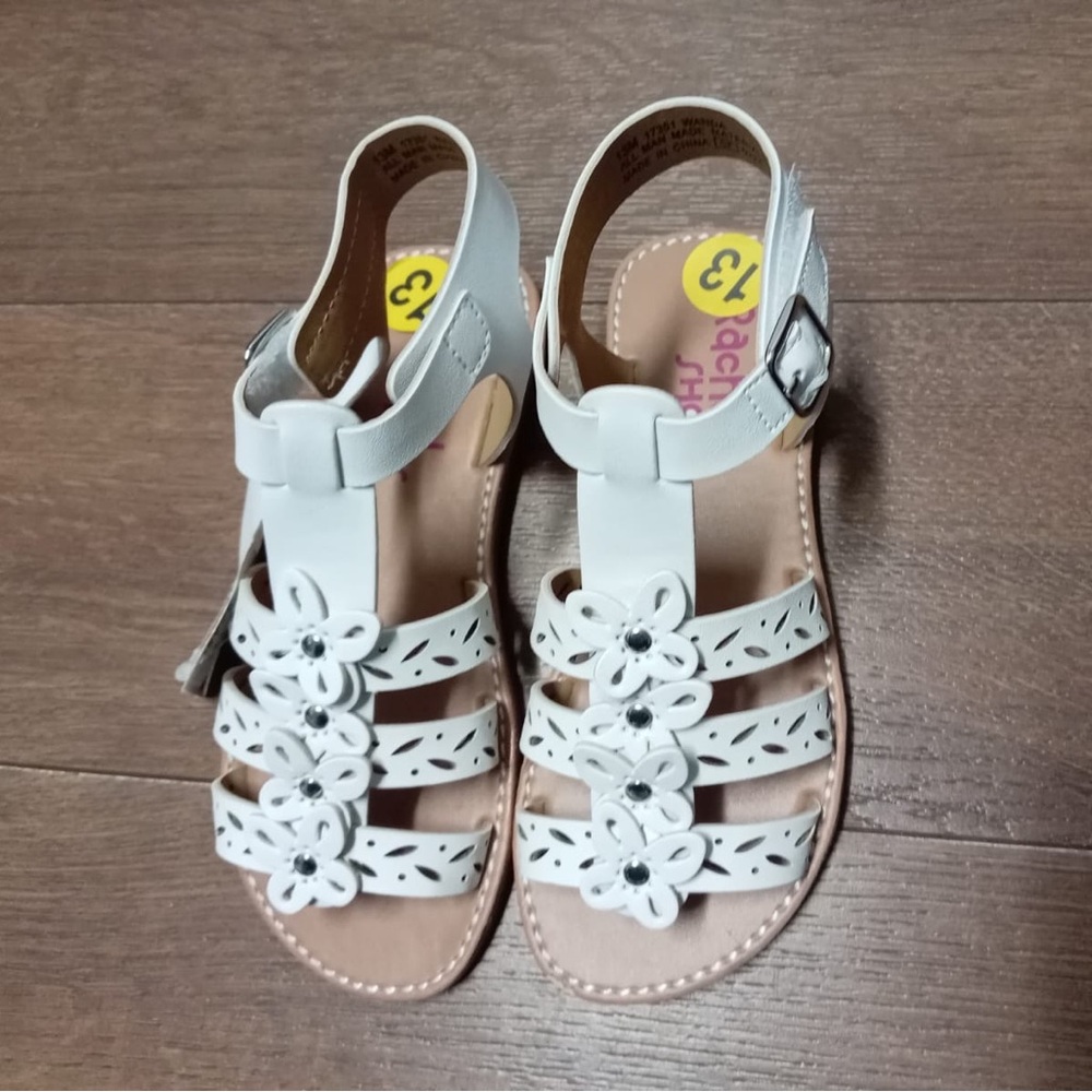 Jorya girls flowers flat sandal